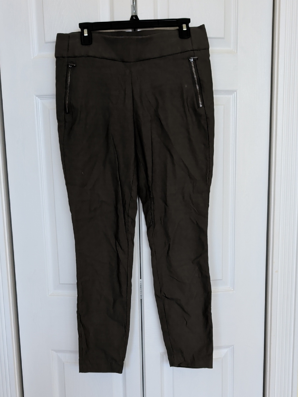 Apt. 9 Skinny Pull-On Pants in Dark Olive